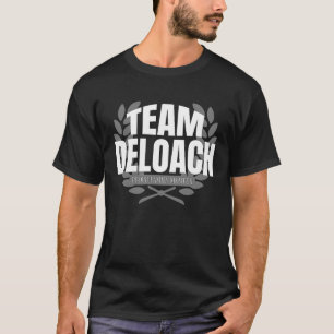 Camiseta Equipe Deloach Membro Orud Da Família Deloach