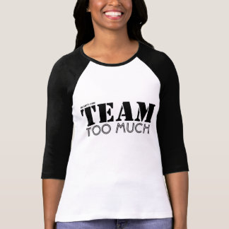 Camiseta Equipe demasiado