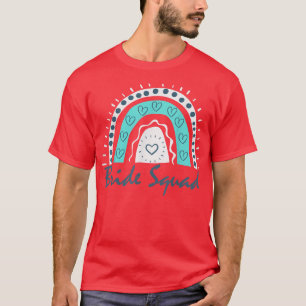 Camiseta Equipe Divertida da Noiva Esquadra de Despedida de