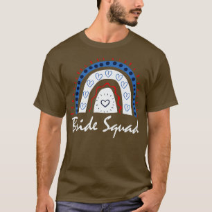 Camiseta Equipe Divertida da Noiva Esquadra de Despedida de