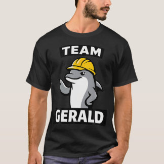 Camiseta Equipe Divertida de Golfinho Legal