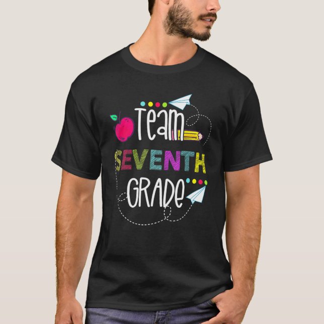 Camiseta Equipe do 1º ano do professor Stu (Frente)