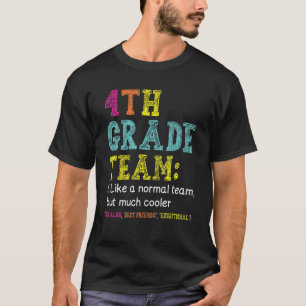 Camiseta Equipe do 4º ano como normal, mas mais legal de vo