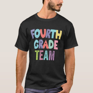 Camiseta Equipe do 4º ano do 4º ano de retorno ao professor