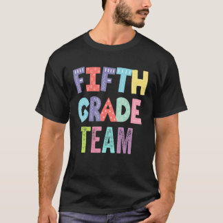 Camiseta Equipe do 5º ano - 5 de volta ao professor
