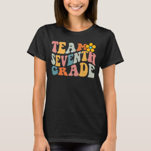 Camiseta Equipe do 7º ano Graus de 7 de Ondas de Groovy