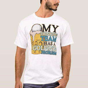 Camiseta Equipe do bebendo do golfe