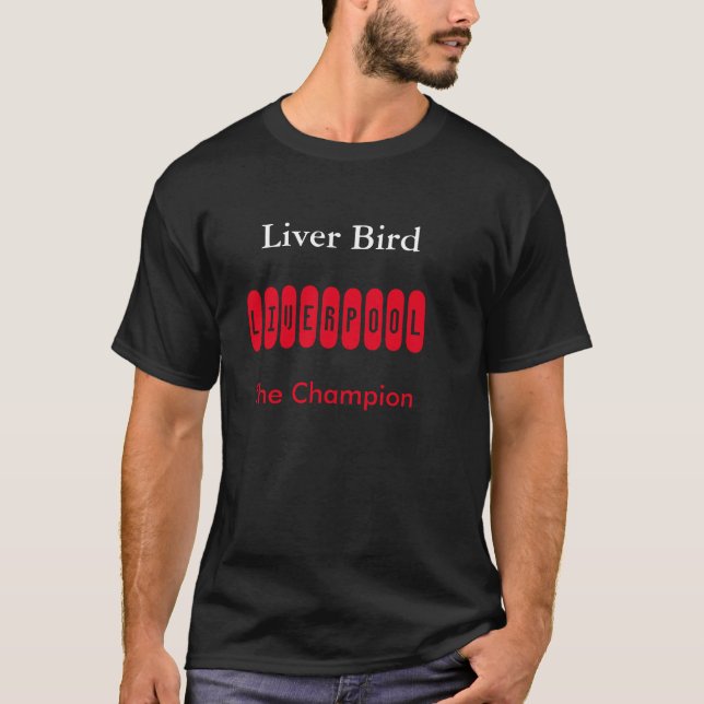 Camiseta Equipe do campeão de Liverpool- (Frente)