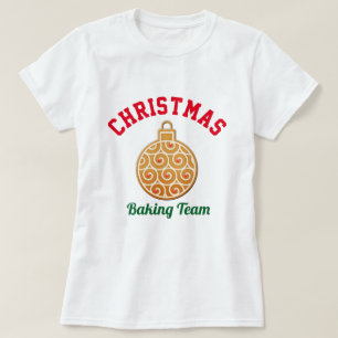 Camiseta Equipe do cozimento do Natal