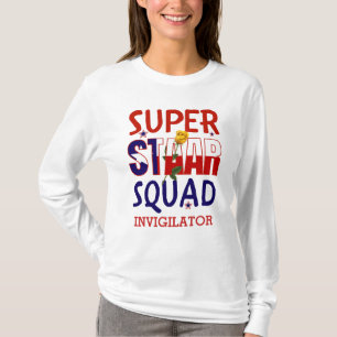 Camiseta Equipe do Dia do Teste STAAR do Texas FISCAL DE PR