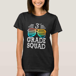 Camiseta Equipe do Esquadrão legal do 3º ano de volta ao Gr