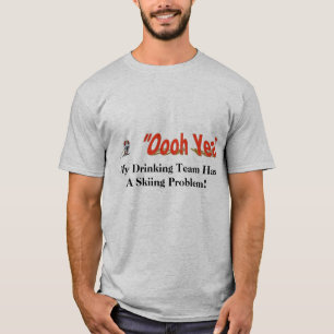 Camiseta Equipe do esqui do sim de Oooh
