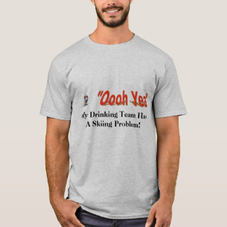 Camiseta Equipe do esqui do sim de Oooh