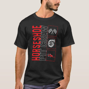 Camiseta Equipe do fosso de ferradura Corrida de carros Pil