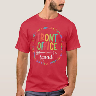 Camiseta Equipe do Front Office Secretária Funcionários Adm
