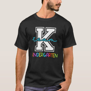 Camiseta Equipe do Jardim de Infância K Professora Elementa