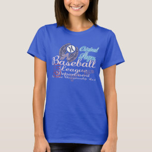 Camiseta Equipe do Jogador Original Baseball Girl