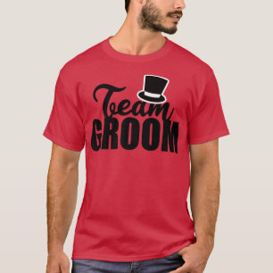 Camiseta Equipe do Noivo Chapéu Alto Topo Despedida de Solt