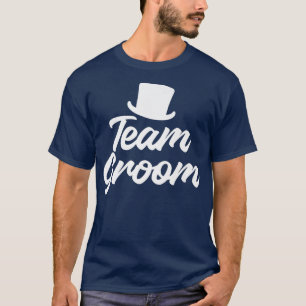 Camiseta Equipe do Noivo Festa de Despedida de Solteiro Cas