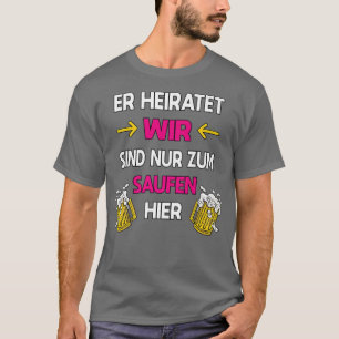 Camiseta Equipe do Noivo Homens JGA Festa de Despedida de S