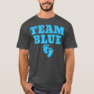 Camiseta Equipe do Partido da Revenda de Gênero Azul