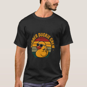 Camiseta Equipe do Patinho de Borracha Pato Amarelo Fofo B