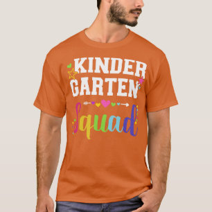 Camiseta Equipe do pelotão do jardim de infância para profe