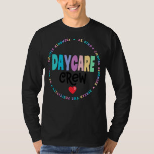 Camiseta Equipe do Prestador de Cuidados de Criança na Esco