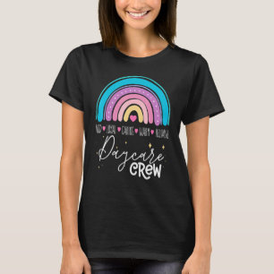 Camiseta Equipe do Prestador de Cuidados de Criança na Esco