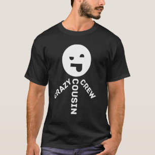 Camiseta Equipe do Primo Louco Palhaço Coringa Adesivo Reun