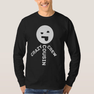 Camiseta Equipe do Primo Louco Palhaço Coringa Adesivo Reun