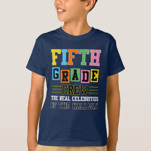 Camiseta Equipe do Professor do Quinto Grau Oferta para Cri