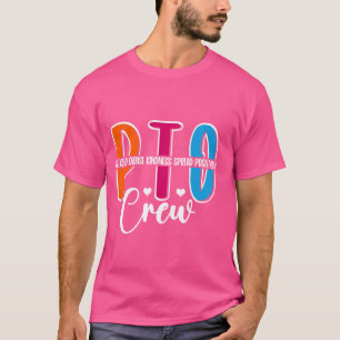 Camiseta Equipe do PTO Escola Professor Aluno Voluntário Es