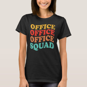 Camiseta Equipe do Secretário da Escola de Esquadrão de Esq