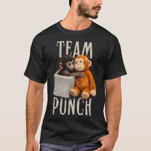 Camiseta Equipe do Soco de Macaco Bebê