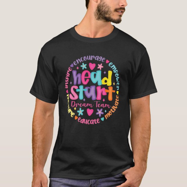 Camiseta Equipe do Sonho do Head Start Professor Headstart  (Frente)