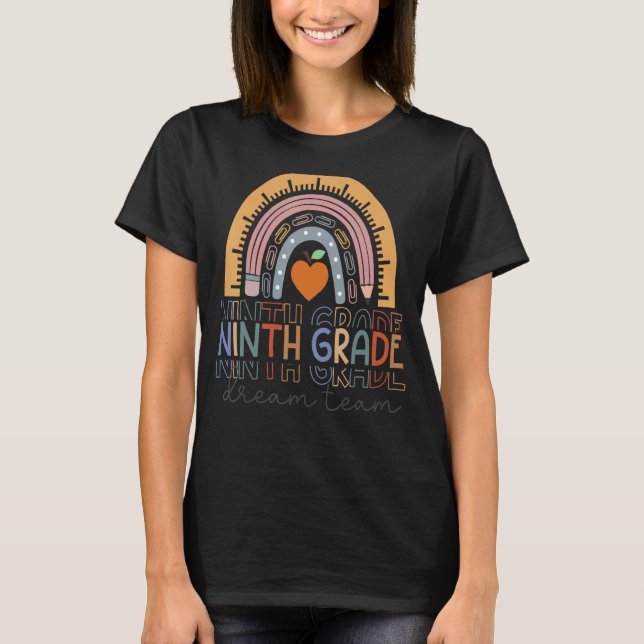Camiseta Equipe do Sonho Nono Grau Rainbow Bem-Vindo De Vol (Frente)
