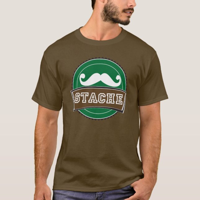 Camiseta equipe do stache (Frente)