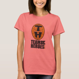 Camiseta Equipe do T oficial dos heróis - mulheres
