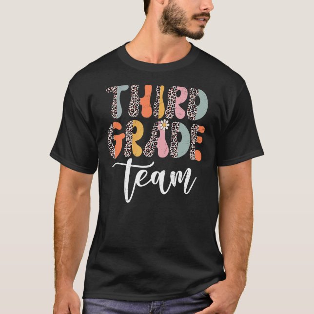 Camiseta Equipe do Terceiro Grau Retrocedendo Groovage Vint (Frente)