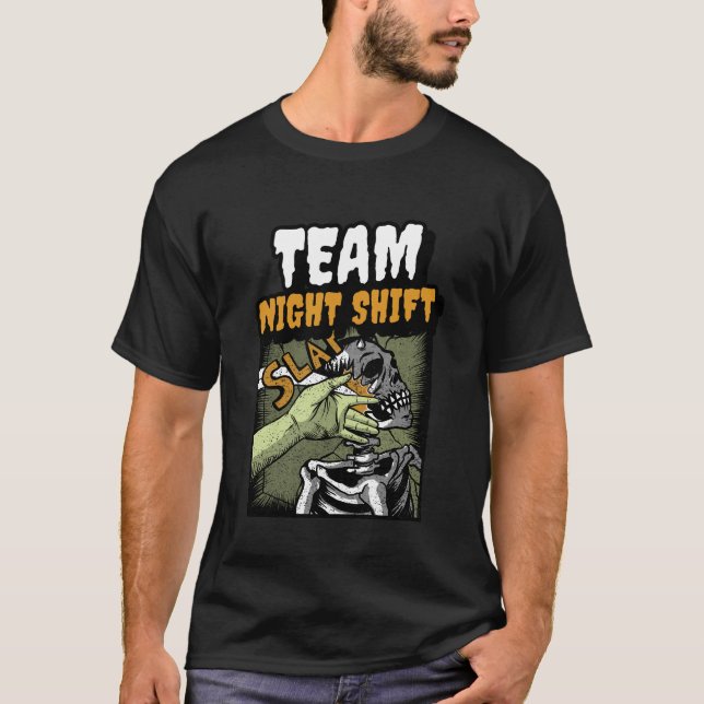 Camiseta Equipe do Turno da Noite (Frente)