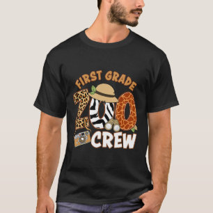 Camiseta Equipe do Zoológico da Primeira Série de Volta às