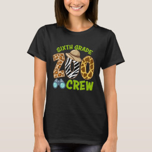 Camiseta Equipe do Zoológico da Sexta Série de Volta às Aul