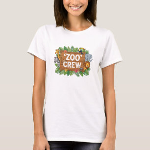 Camiseta Equipe do Zoológico Família Combinante, Mãe Irmão