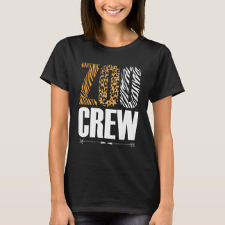 Camiseta Equipe do Zoológico Zoólogo Safari Animais