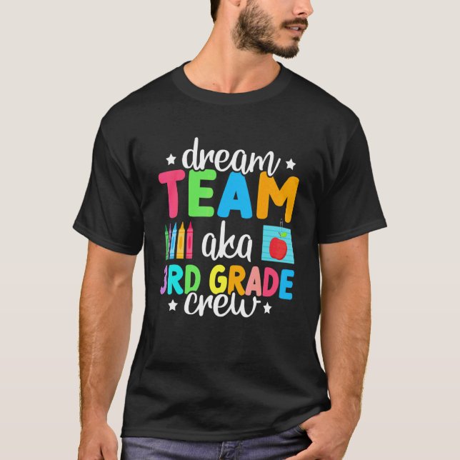 Camiseta Equipe dos Sonhos Aka Equipe da 3ª Série  Professo (Frente)
