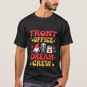 Camiseta Equipe dos Sonhos do Escritório Frontal Cute Hallo