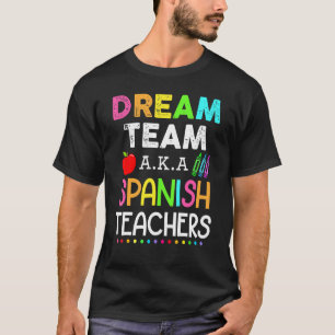 Camiseta Equipe dos Sonhos dos Professores de Espanhol Aka