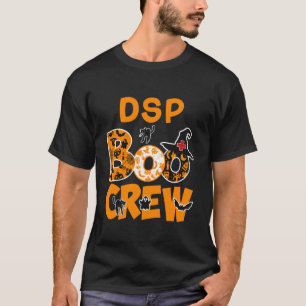 Camiseta Equipe DSP Boo Assustador Profissional de Apoio Di