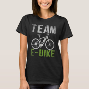 Camiseta Equipe Ebike Cyclist Bike Bicking Bicy